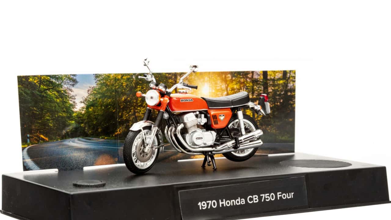Add This Miniature Honda CB750 Four To Your Collection