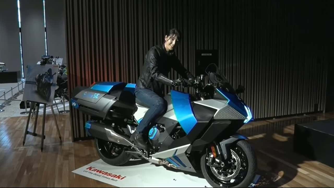Kawasaki Hydrogen Engine Motorcycle Prototype