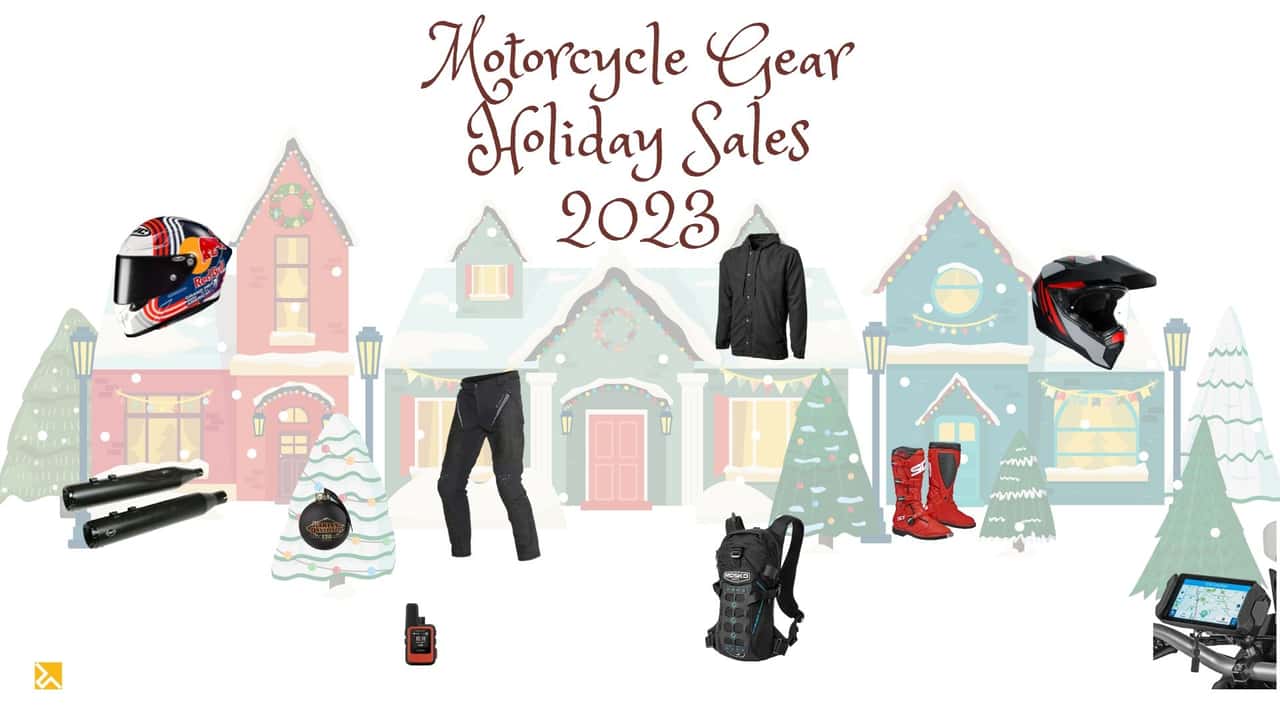 Motorcycle Gear Holiday Sales 2023